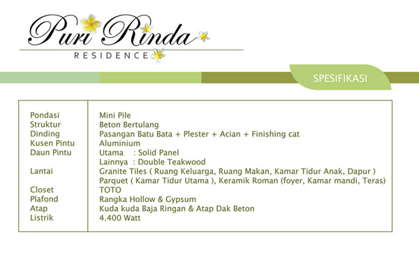 spesifikasi